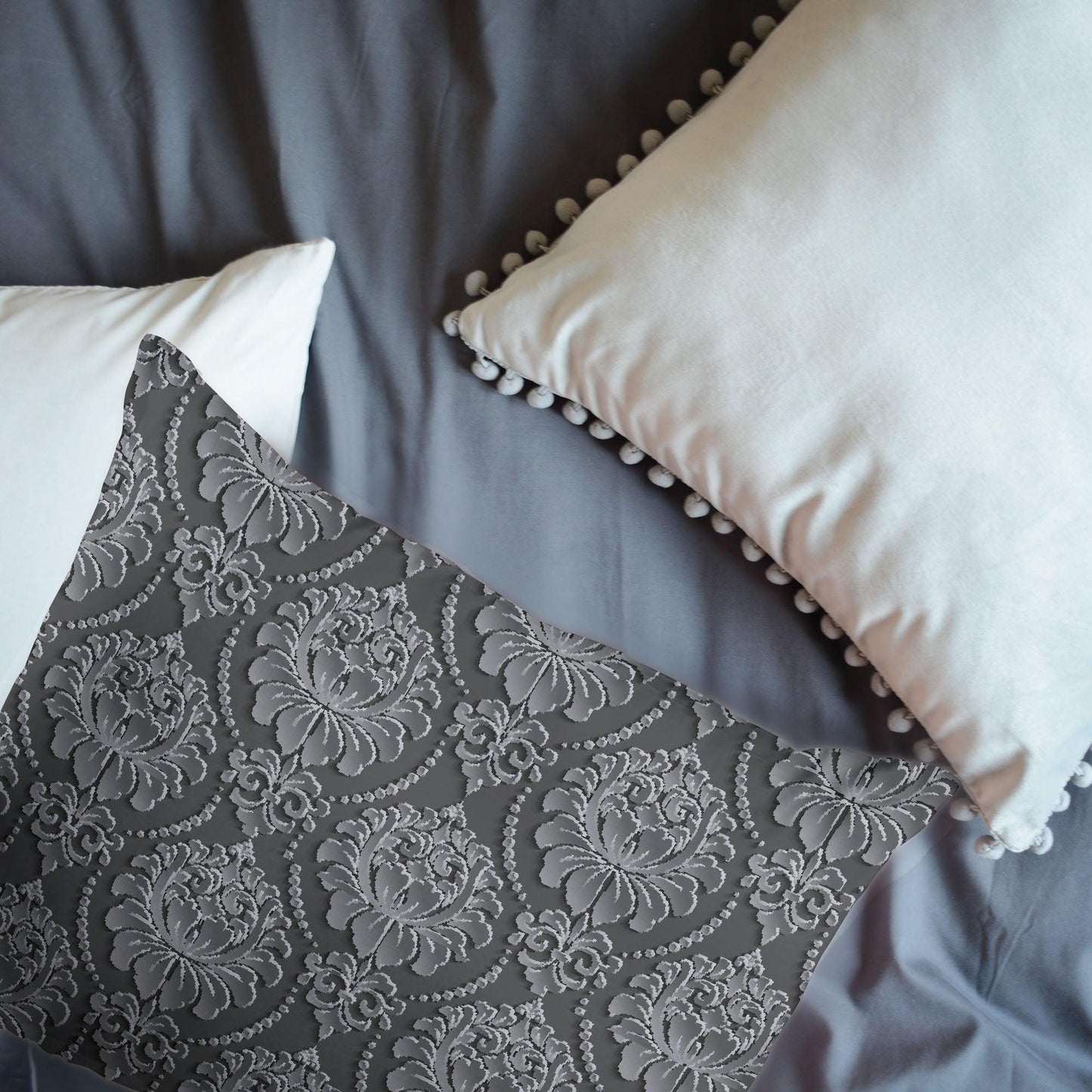 3D Black Decorative Pattern Quilt Cover Set Bedding Set Pillowcases  96