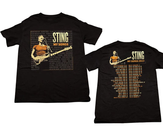 Sting my songs 2023 World Tour T-Shirt For Men Women