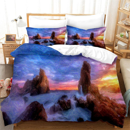 3D Art Nature Landscape Quilt Cover Set Bedding Set Duvet Cover Pillowcases 18