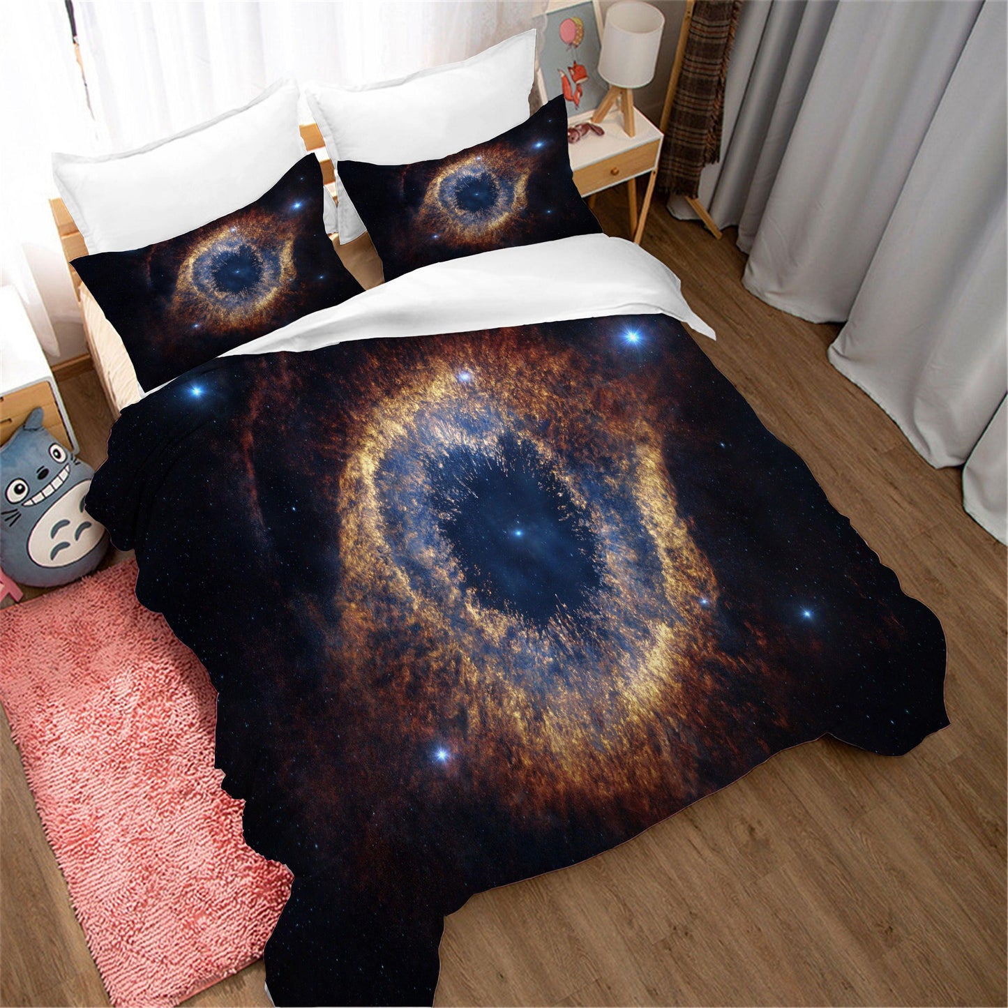 3D Abstract Space Universe Quilt Cover Set Bedding Set Duvet Cover Pillowcases 128