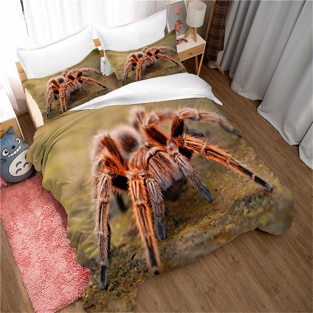 3D Animal Spider Quilt Cover Set Bedding Set Duvet Cover Pillowcases 98