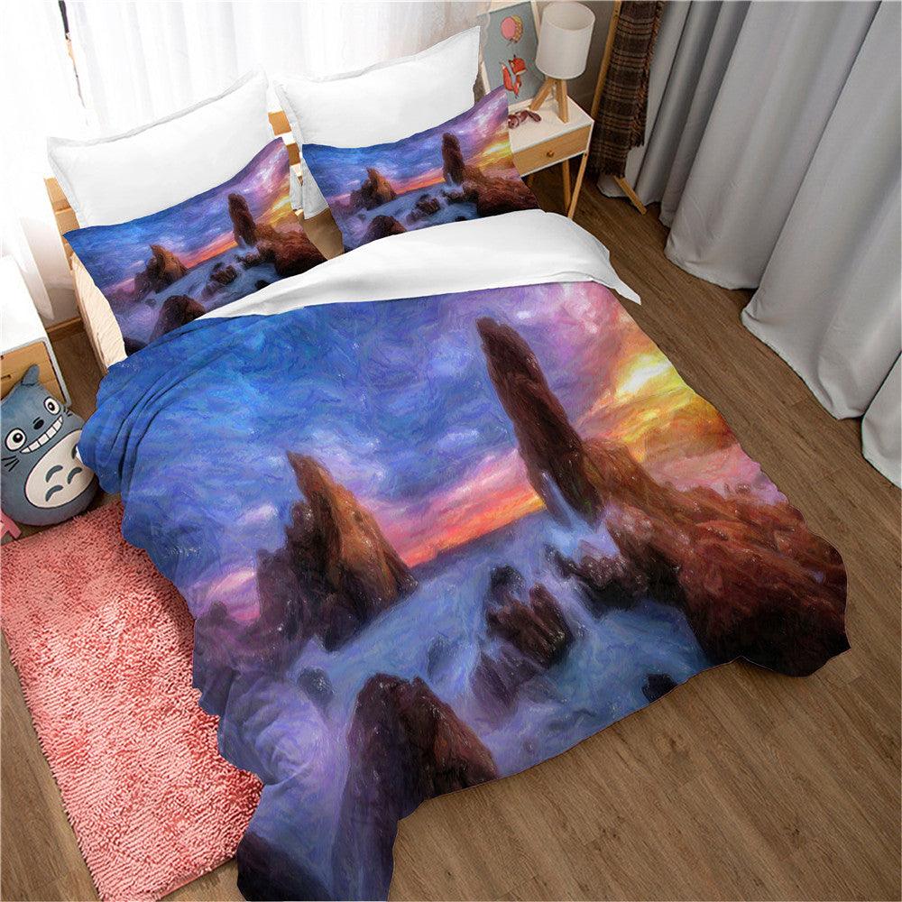 3D Art Nature Landscape Quilt Cover Set Bedding Set Duvet Cover Pillowcases 18