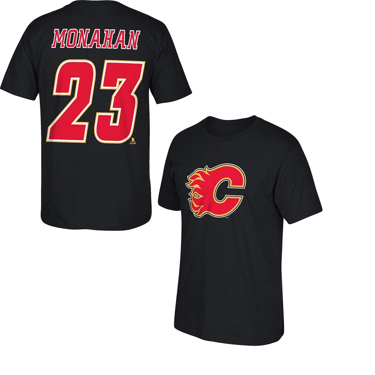 Sean Monahan Calgary Flames Double Sided T-Shirt