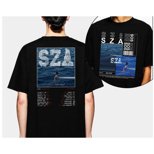 Bill Kill, Low, Ghost At The Machine, SZA SOS Complete Tracklist Shirt