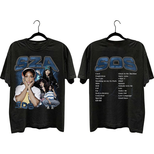 Vintage S.Z.A SOS Tour 2023 T-Shirt, Good Days