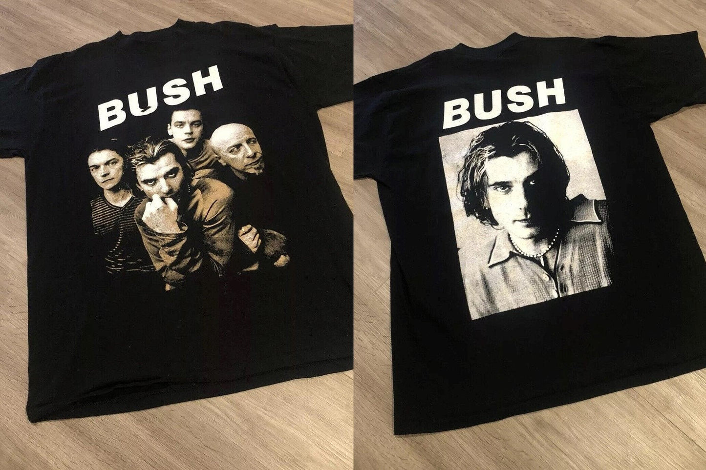 1990 Bush Concert Promo T-Shirt, Bush Band Shirt, Bush Rock Band Shirt