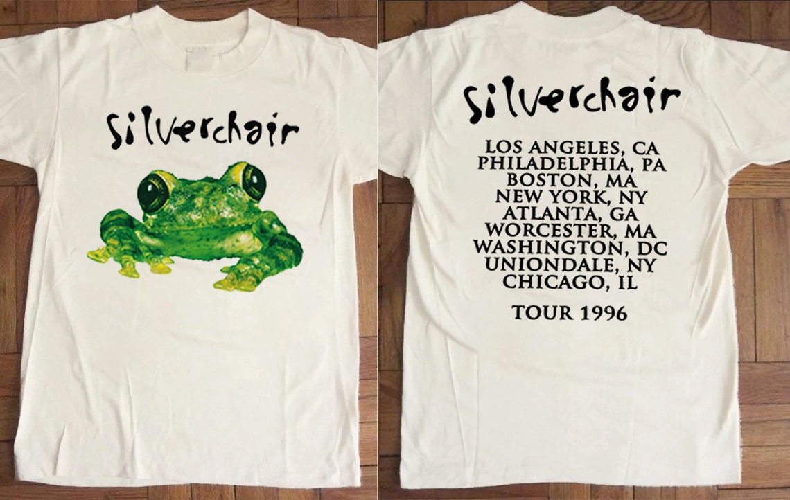 Silverchair Frogstomp Tour Concert 1996 T-Shirt, Vtg 90s