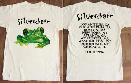 Silverchair Frogstomp Tour Concert 1996 T-Shirt, Vtg 90s