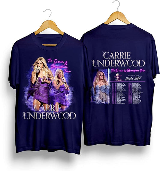 Tour Carrie Underwood Shirt, World Tour Carrie Underwood Concert 2023 T-Shirt