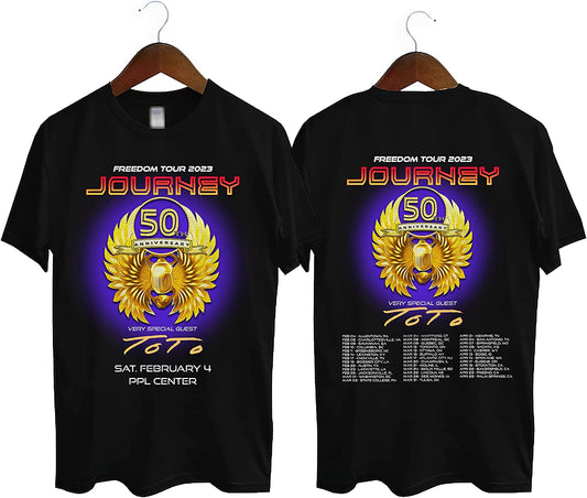 Journey Freedom Tour 2023 toto Shirt
