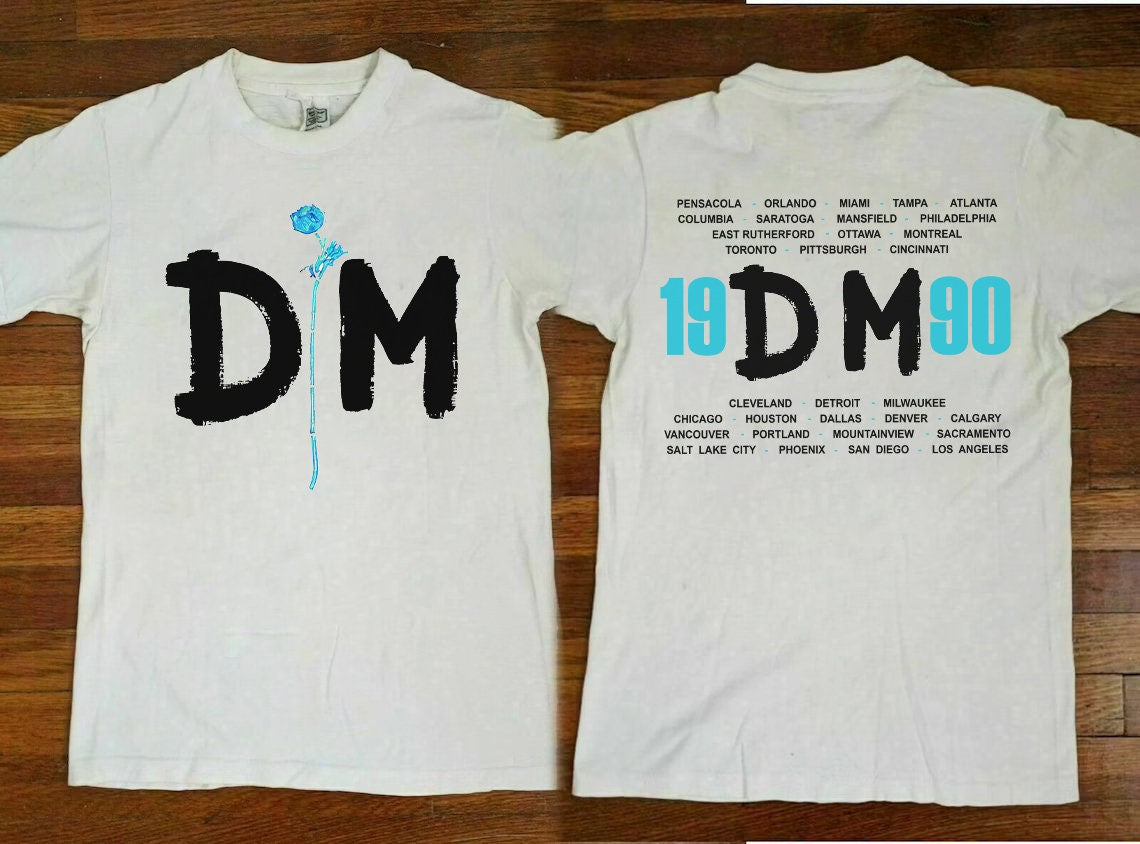 1990 Depeche Mode Violator Tour T-Shirt, 90s Depeche Mode