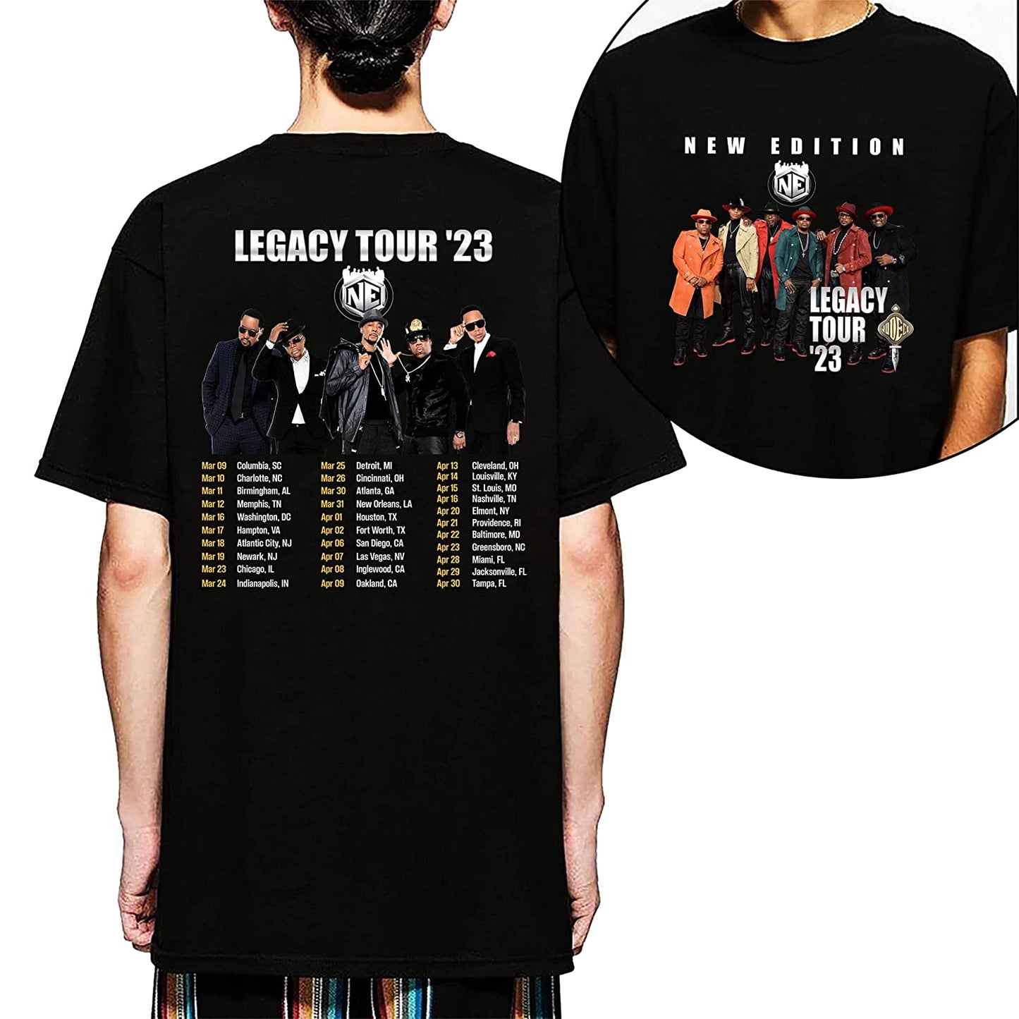 New Edition Legacy Tour 2023 Shirt, New Edi.tion Merch Shirt