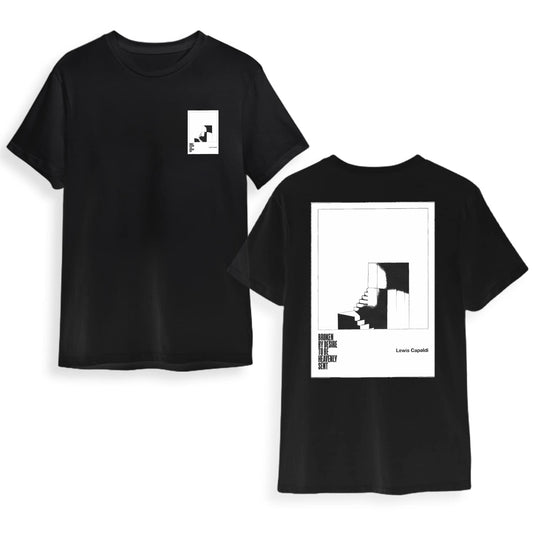 Lewis Capaldi BroKen by Desire to Be HEAvenly Sent European and UK Tour 2023 T-Shirt