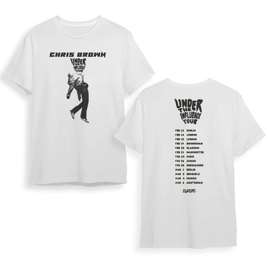 Chris Brown Under The influence Tour 2023 Unisex T-Shirt