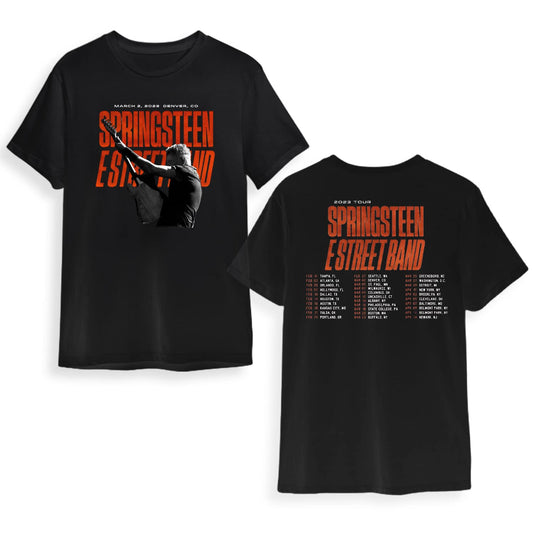 Bruce Springsteen and The E Street Band 2023 International Tour T-Shirt