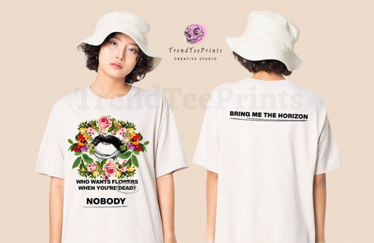 Bring Me The Horizon Nobody Shirt, Post Human World Tour 2023, Rock Metal Shirt, Bring Me The Horizon Tour 2023