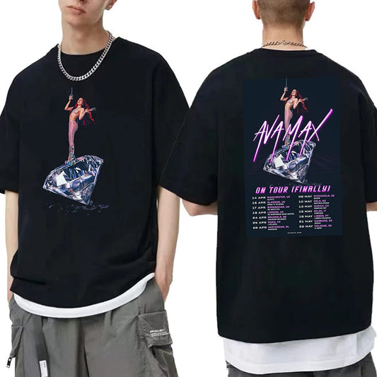 Ava Max 2023 Tour Shirt, Diamonds and Dance floors 2023 Tour Shirt