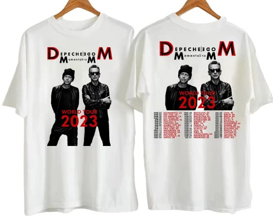 2023 Depeche Mode Memento Mori World Tour T-Shirt
