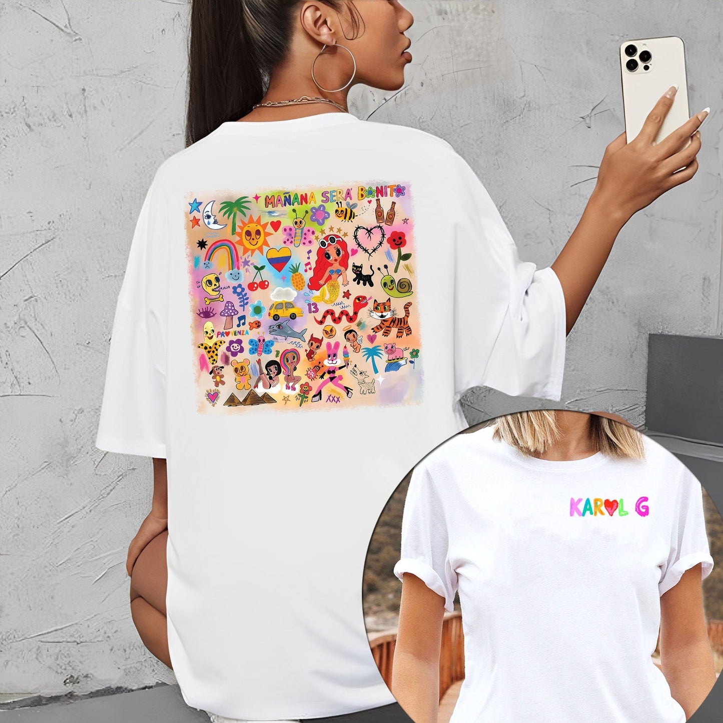 Maana Sera Bonito Shirt, Karol G shirt, Bichota Shirt