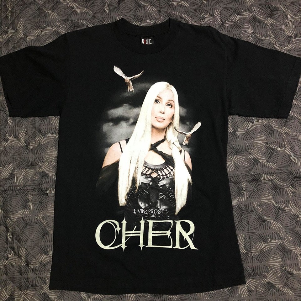 CHER living proof the farewell tour 2002 T Shirt