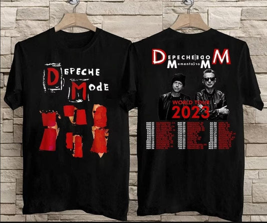 Depeche Mode Tour 2023 T-Shirt, Depeche Mode Memento Mori World Tour 2023