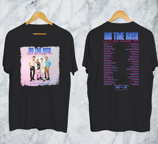 Big Time Rush Band Shirt, Can't Get Enough Tour 2023 T Shirt