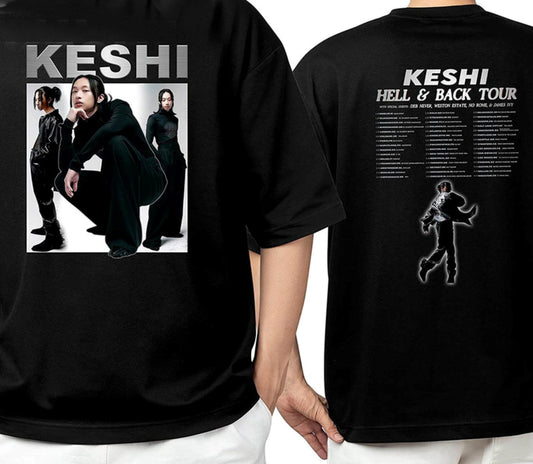 Keshi World Tour 2023 Shirt, Keshi Hell Heaven Tour