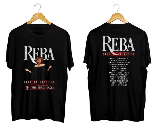 Reba McEntire Shirt, Reba McEntire Live In Concert 2023 Tour