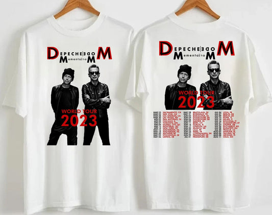2023 Depeche Mode Memento Mori World Tour T-Shirt, Depeche Mode Tour 2023 Shirt, Depeche Mode World Tour Shirt, 2023 Rock Tour Shirt