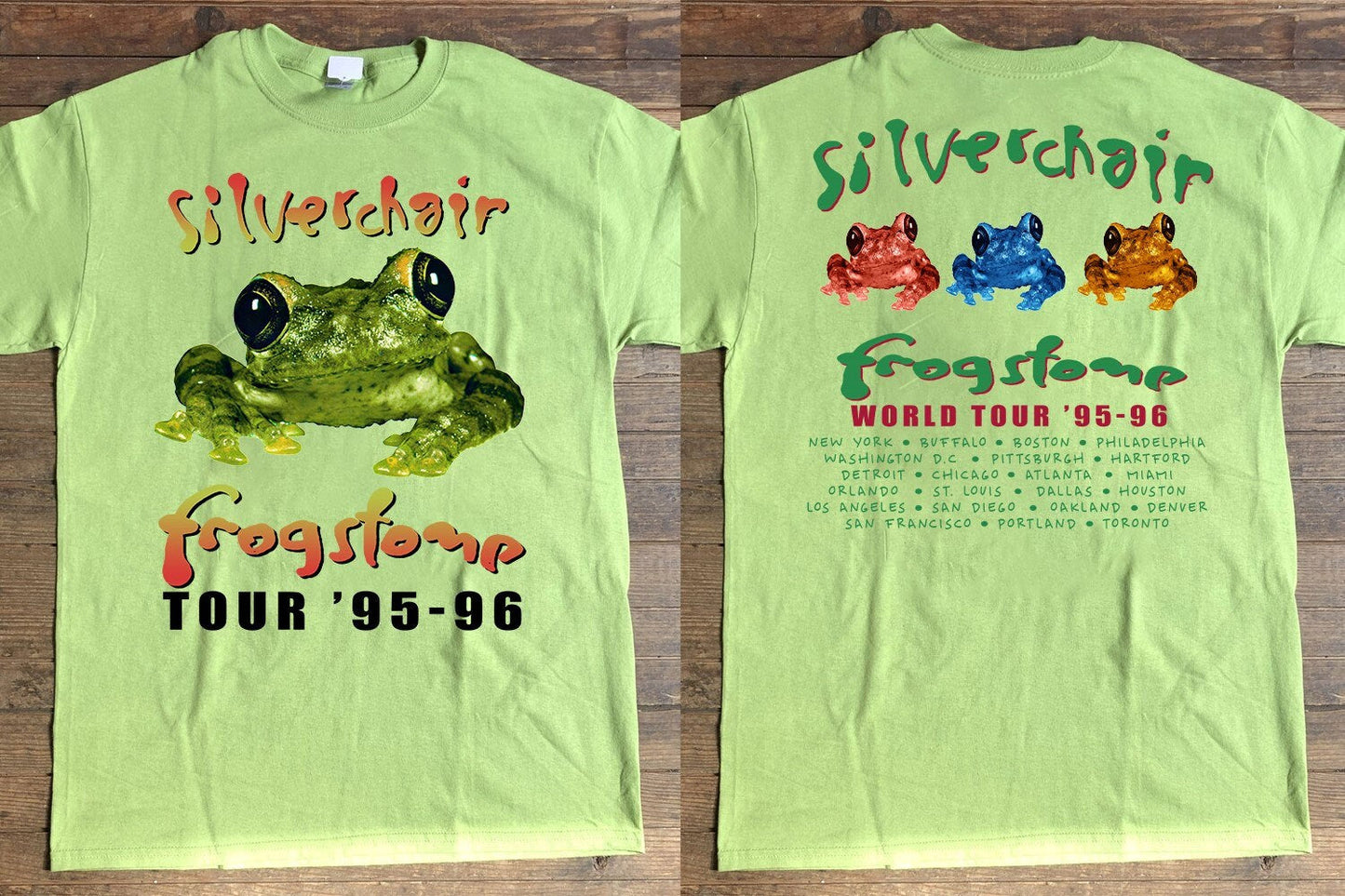 Silverchair Frogstomp World Tour 95-96 T-Shirt