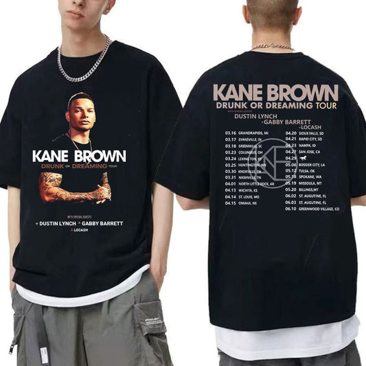 Kane Brown Drunk Or Dreaming Tour T-Shirt, Kane Brown 2023