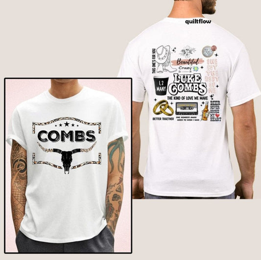 L.uk.e C.ombs Bullhead Country Music T-Shirt, Country Music Shirt, L.uk.e C.ombs World Tour 2022 Shirts