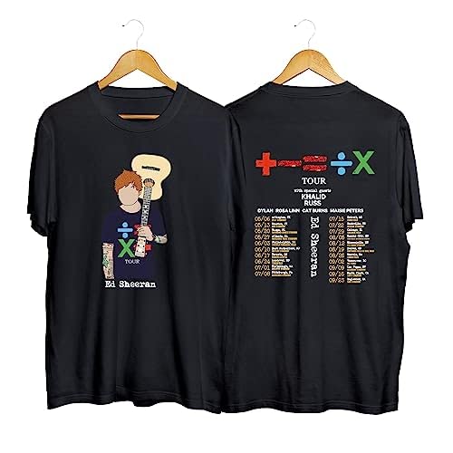E.D S.HEERAN 2023 Tour T-shirt, Tour 2023 Shirt For Music Lover