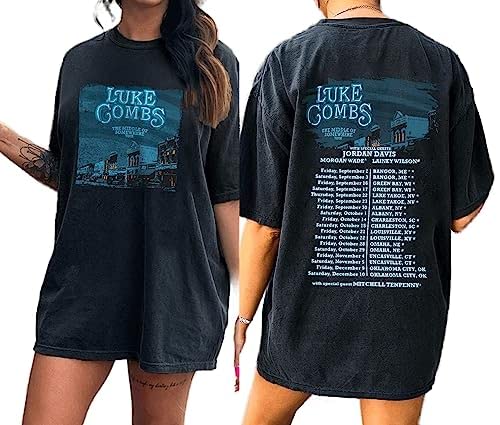 L.uk.e C.ombs World Tour 2023 Shirt