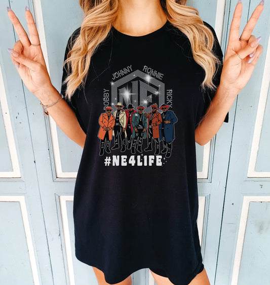 Bling New Edition Band Music Shirt, New Edition Legacy Tour 2023 Shirt