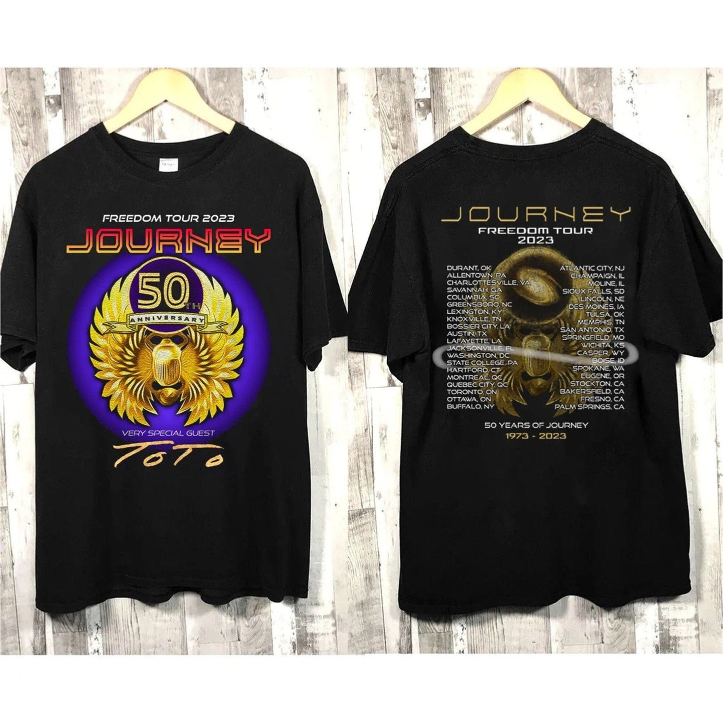 Journey 2023 Freedom Tour shirt, 2023 Journey Tour T-Shirt