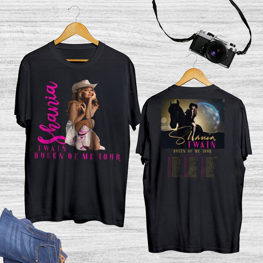 Queen Of Me Tour 2023 Shania Twain T-Shirt