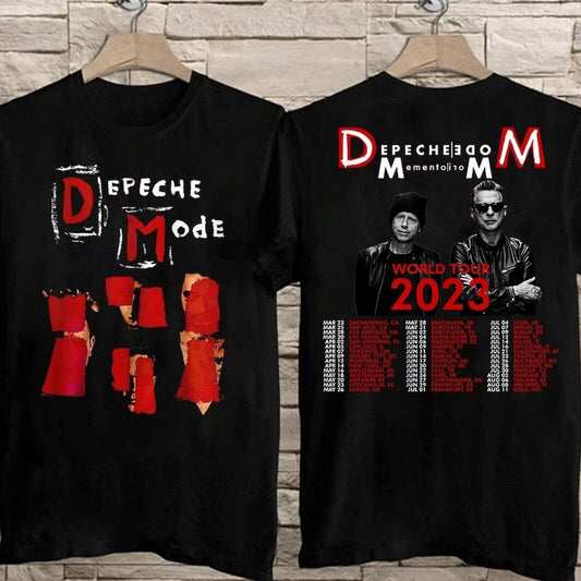 Depeche Mode Memento Mori World Tour 2023 T-Shirt, Depeche Mode Shirt