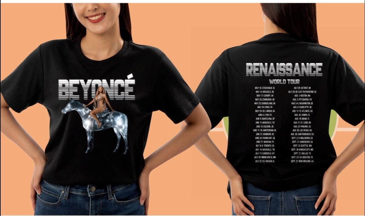 Beyonce Renaissance Tour 2023 T-shirt, Beyonce Tee, Renaissance Album T-shirt
