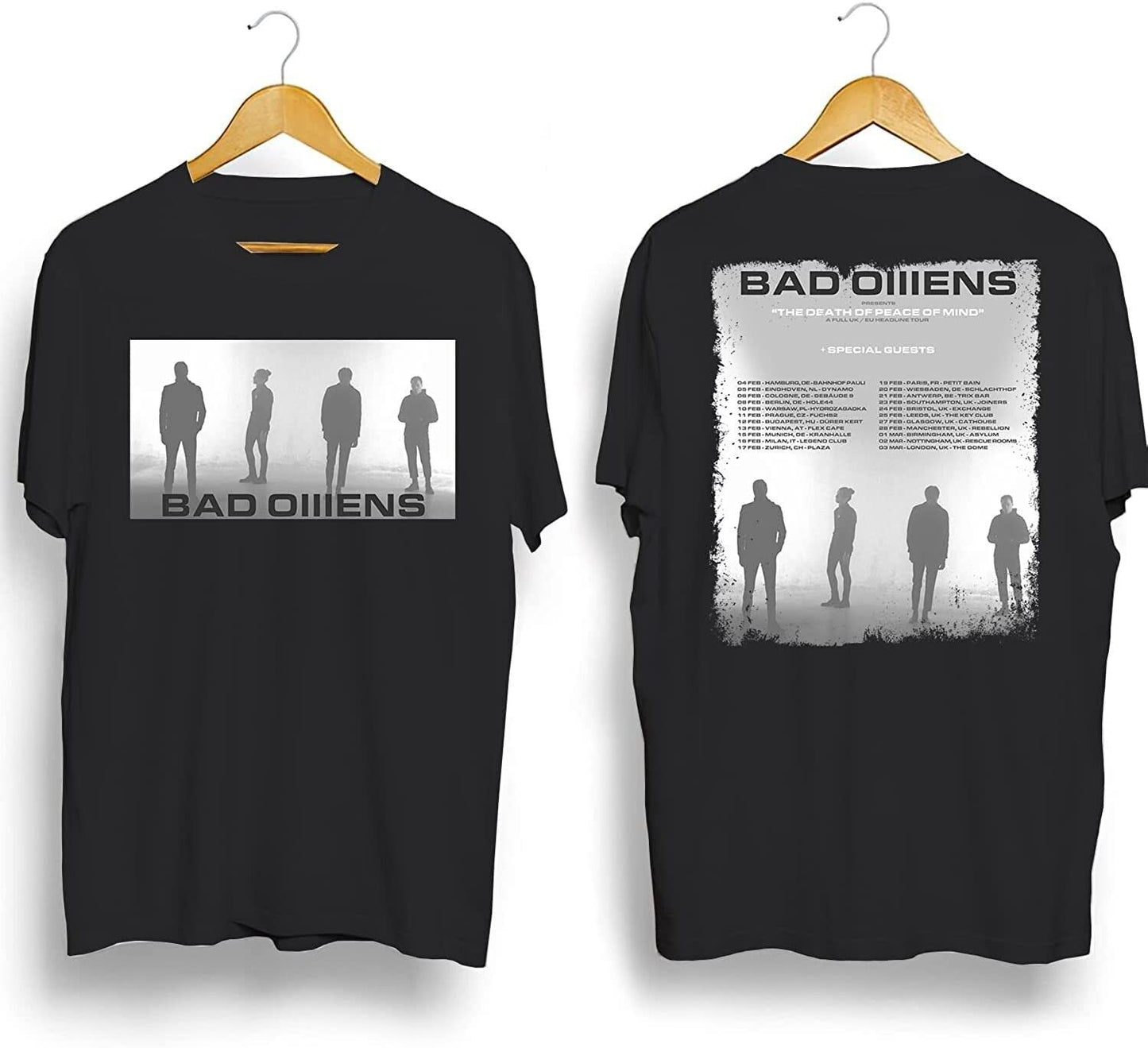 Bad Omens Band Hannya 2023 Shirt, Bad Omens Shirt, A Tour Of The Concrete Jungle Tour 2023