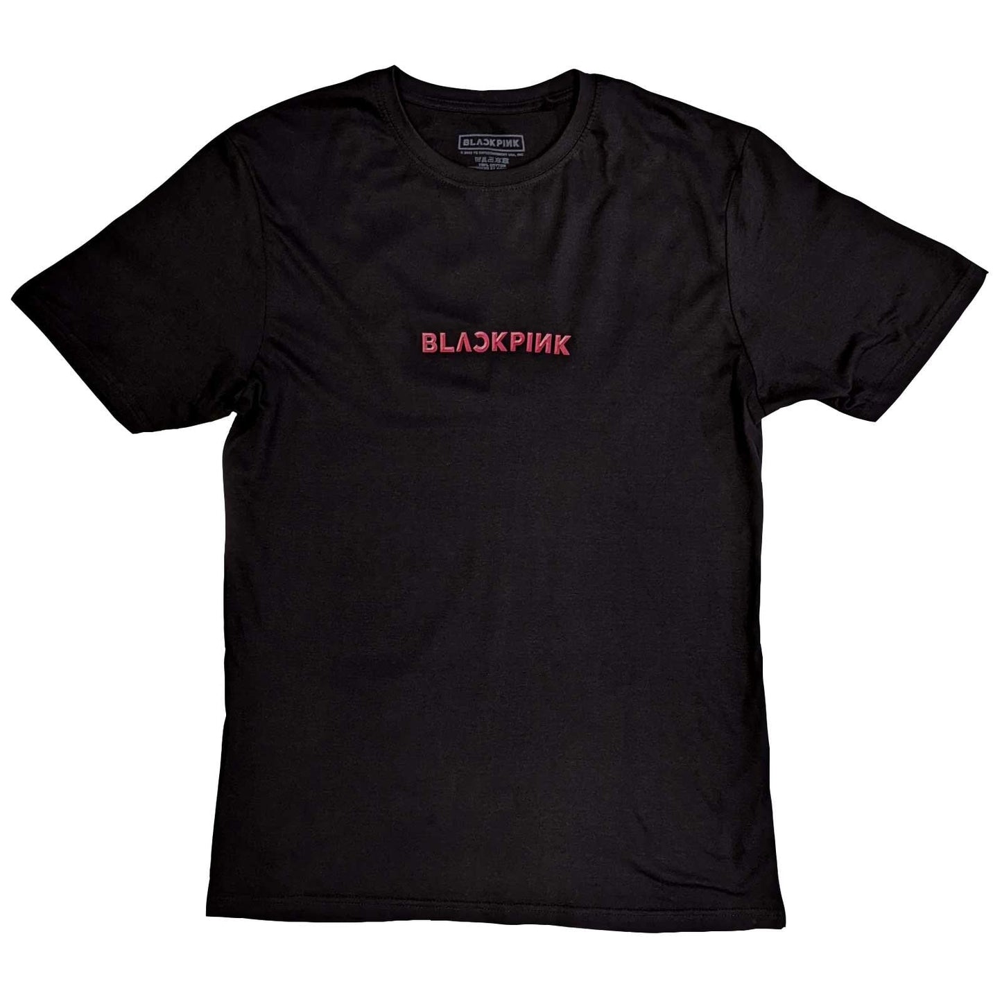 BlackPink Unisex T-Shirt: Pink Venom Group Photo (Back Print)