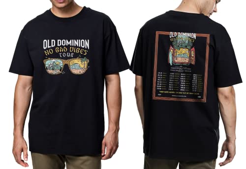 Old Dominion Tour 2023 Shirt, Old Dominion No Bad Vibes Tour Dates 2023 Shirt