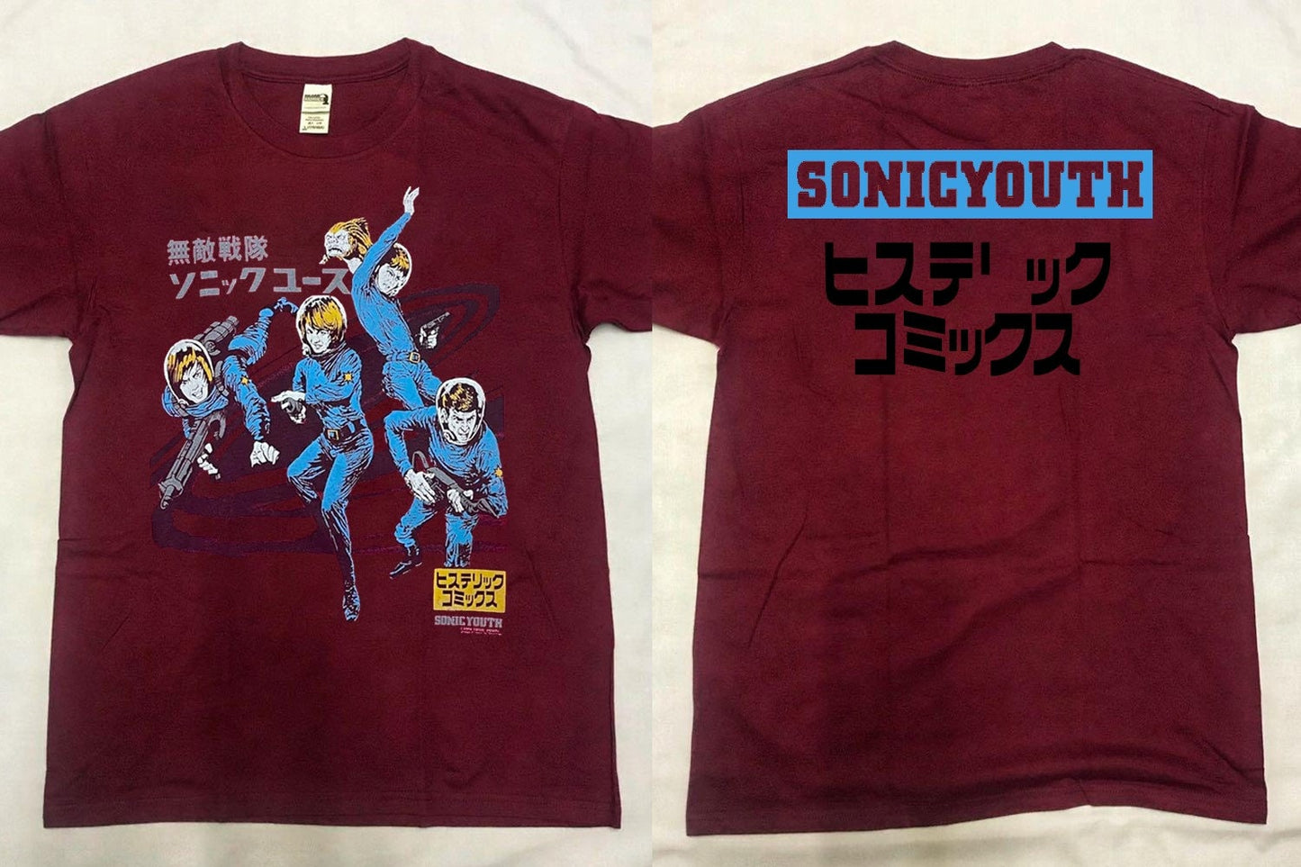 Sonnic Youth The Astronauts Japan Tour 1992 T-Shirt