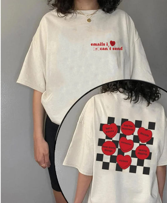 Carpenter Sabrina- Email i Can't Send Tour 2 sidesTshirt