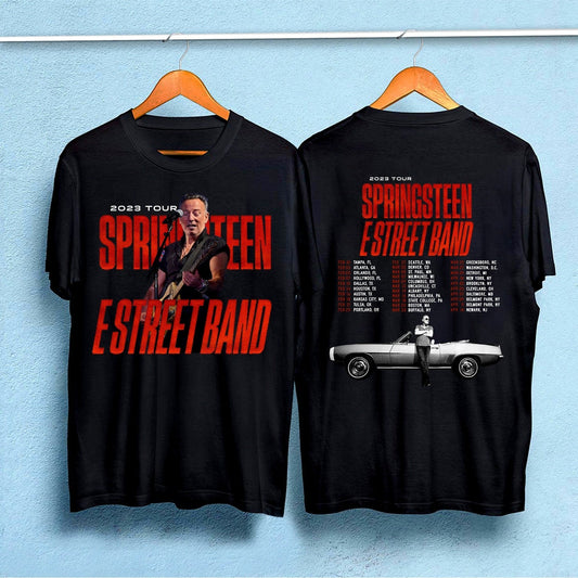 Bruce Springsteen And The E Street Band Tour 2023 Tshirt, Vintage Bruce Springsteen