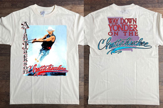 1992 Alan Jackson Way Down Yonder On The Chattahoochee T-Shirt,