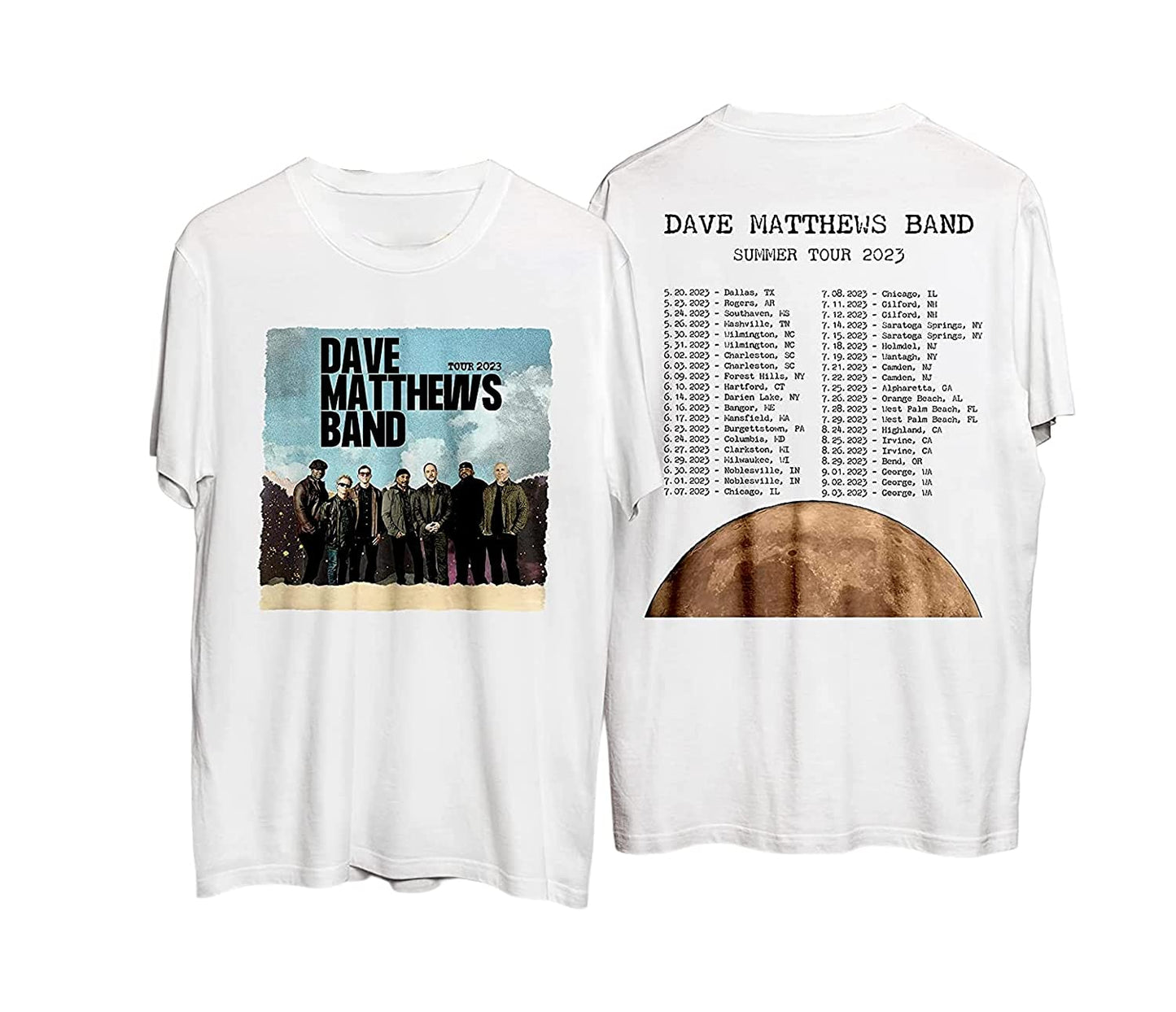 Dave Matthews Band World Tour 2023 Unisex Shirt, Dave Matthews Band Tour Shirt, Music Lover Shirt