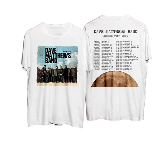 Dave Matthews Band World Tour 2023 Unisex Shirt, Dave Matthews Band Tour Shirt, Music Lover Shirt