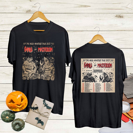 Vinatage Gojira and Mastodon: The Mega-Monsters Tour 2023