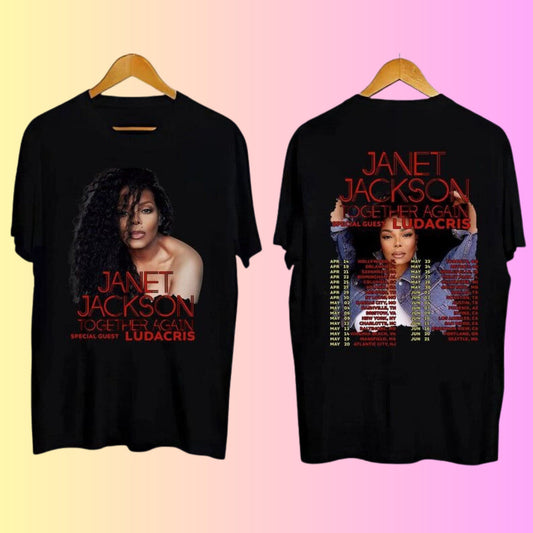 Janet Jackson Tshirt, Janet Jackson 2023 Tour T-Shirt,